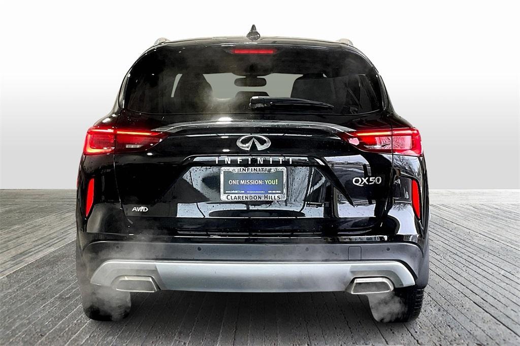 used 2021 INFINITI QX50 car, priced at $26,583