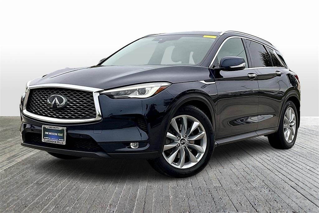 used 2021 INFINITI QX50 car, priced at $27,594