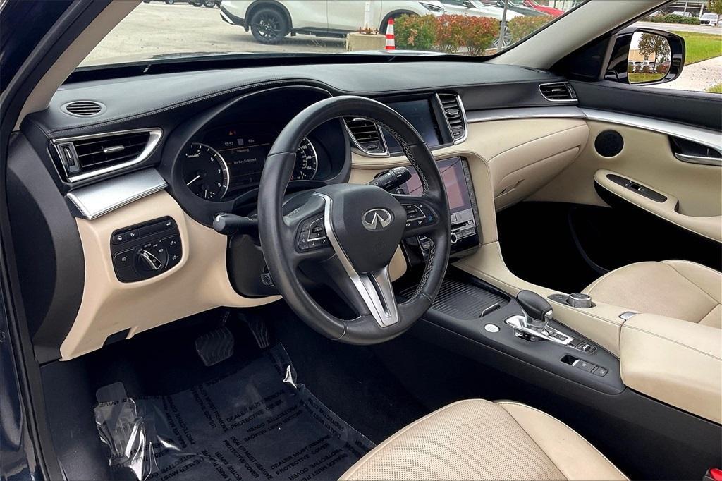 used 2021 INFINITI QX50 car, priced at $27,594