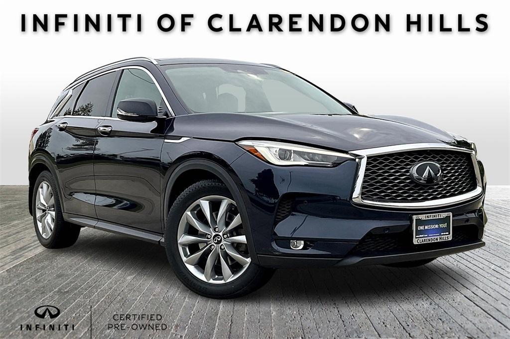 used 2021 INFINITI QX50 car, priced at $27,594