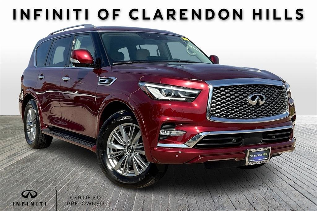 used 2022 INFINITI QX80 car, priced at $38,729
