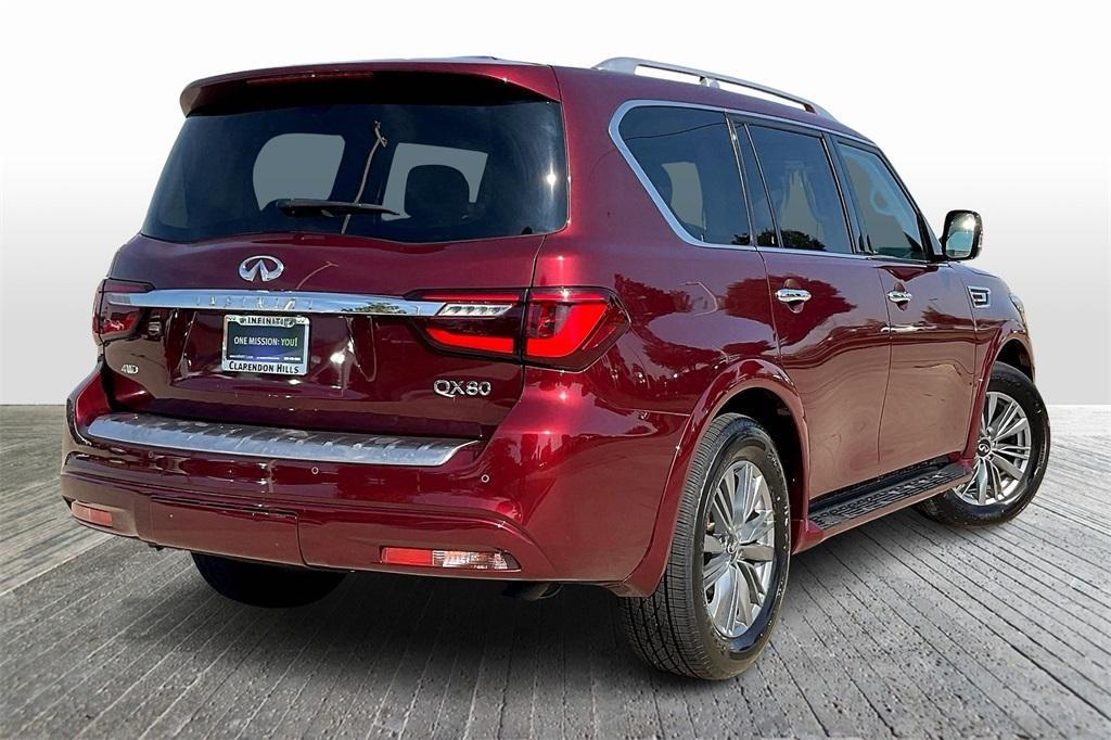 used 2022 INFINITI QX80 car, priced at $38,511