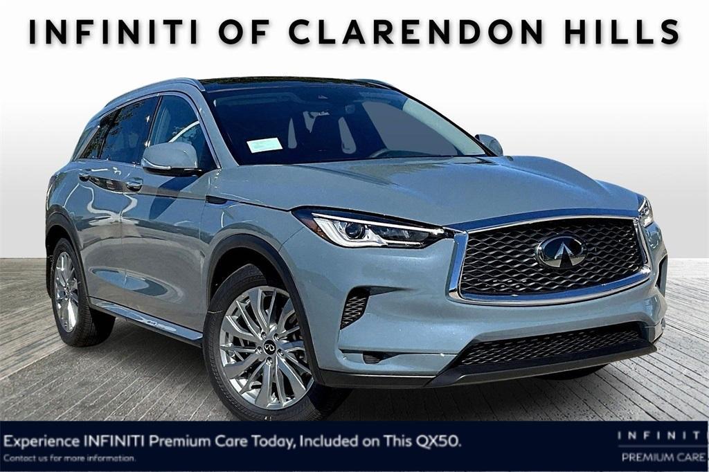 new 2025 INFINITI QX50 car, priced at $48,286