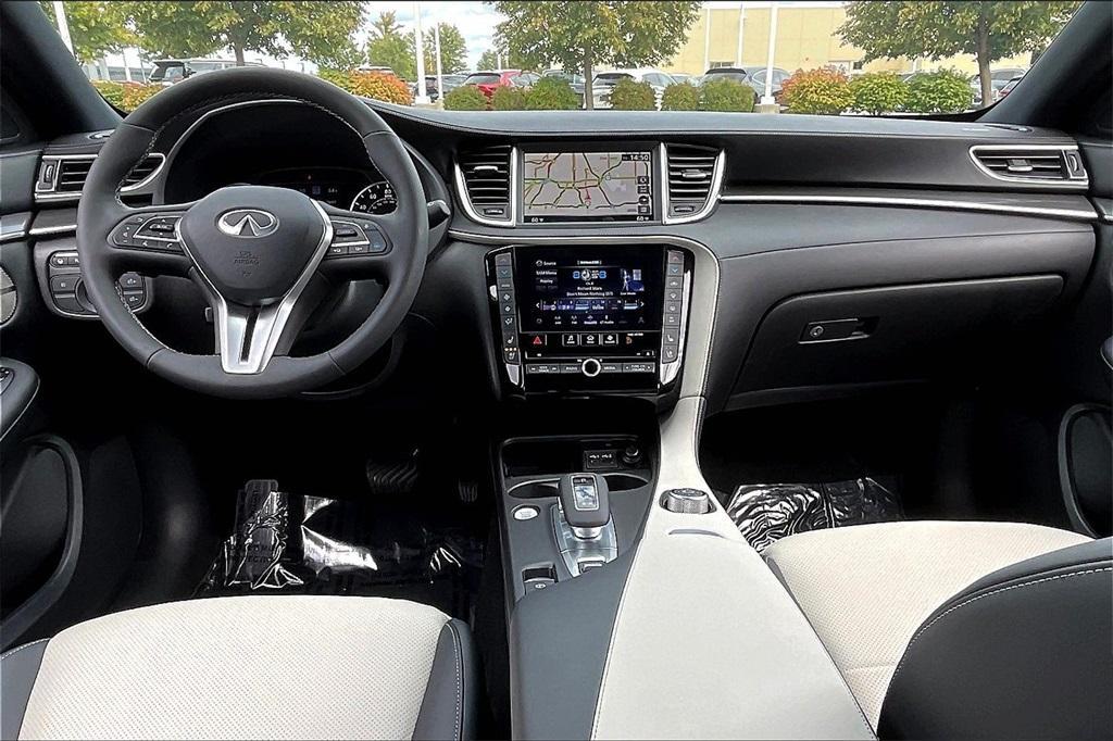 new 2025 INFINITI QX55 car, priced at $55,817