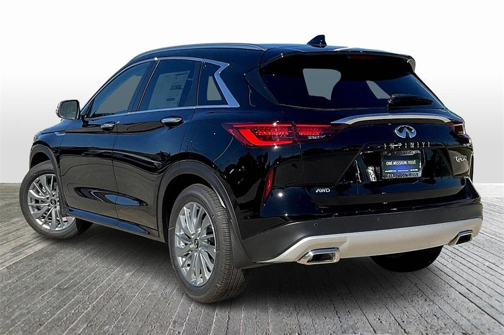 new 2025 INFINITI QX50 car, priced at $47,328