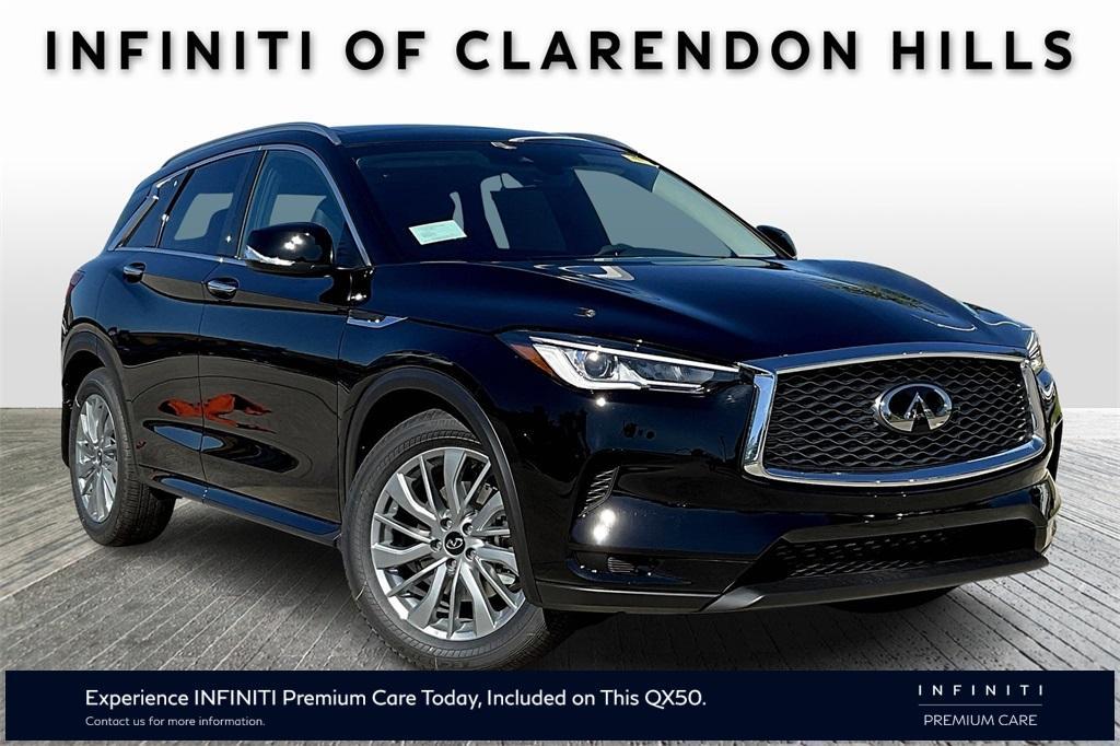 new 2025 INFINITI QX50 car, priced at $47,328