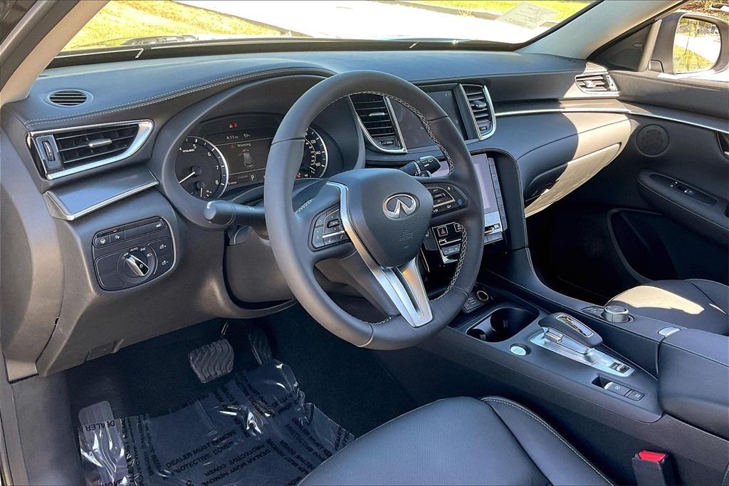 new 2025 INFINITI QX50 car, priced at $47,328