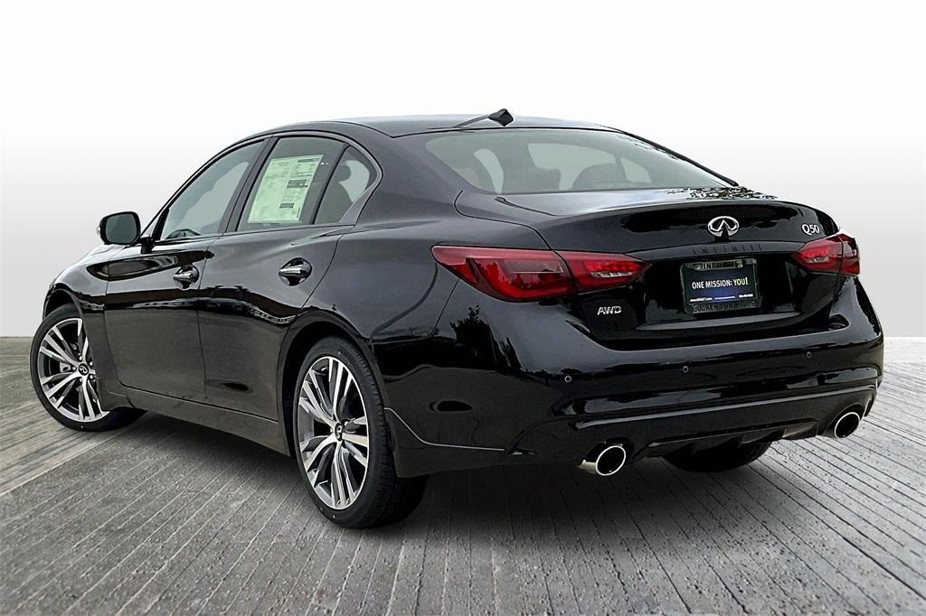 new 2024 INFINITI Q50 car, priced at $50,584