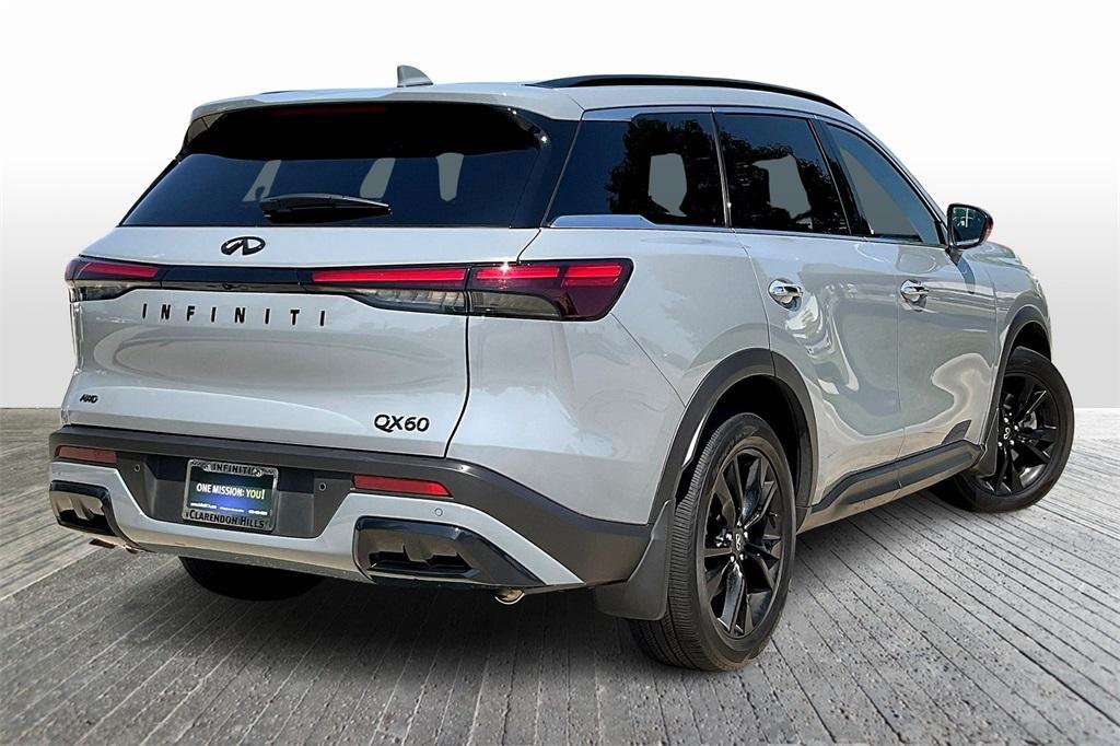 used 2025 INFINITI QX60 car, priced at $50,658