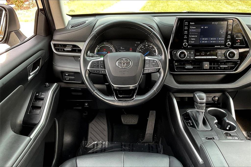 used 2021 Toyota Highlander Hybrid car, priced at $37,352