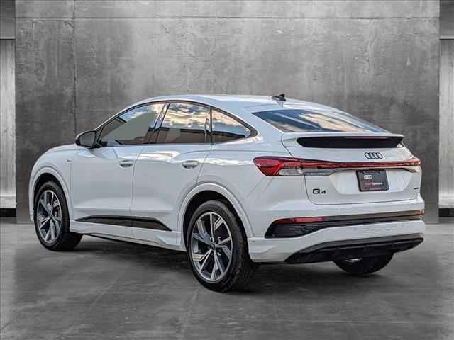 new 2024 Audi Q4 e-tron Sportback car, priced at $66,005