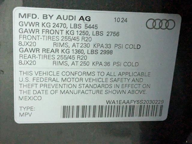 new 2025 Audi Q5 car, priced at $56,585