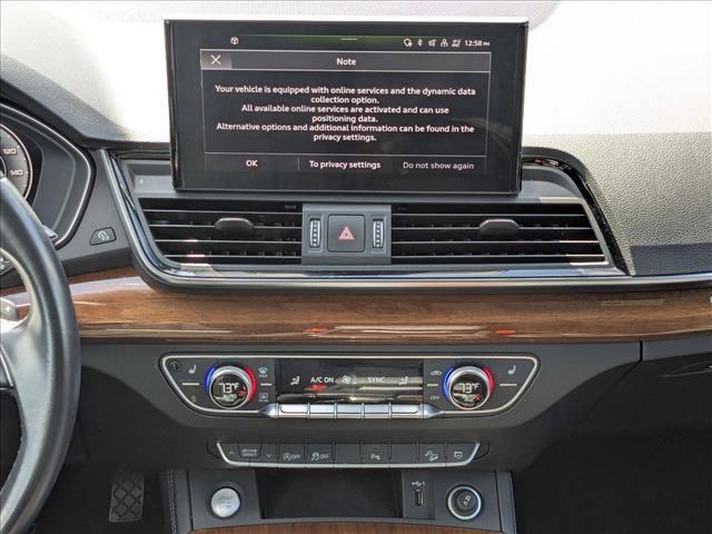 used 2022 Audi Q5 car, priced at $24,999