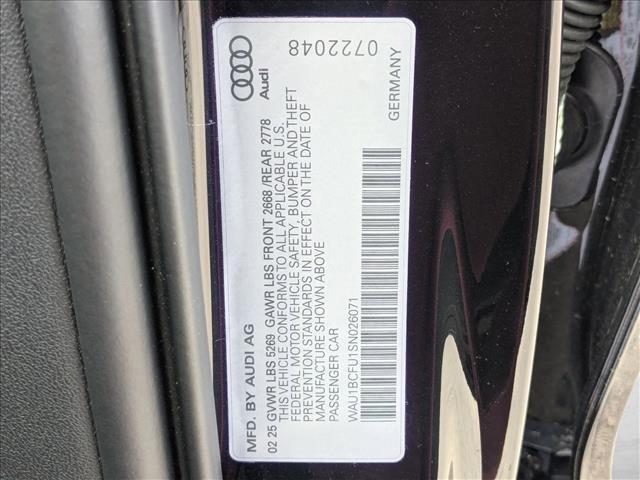 new 2025 Audi A5 car, priced at $51,561