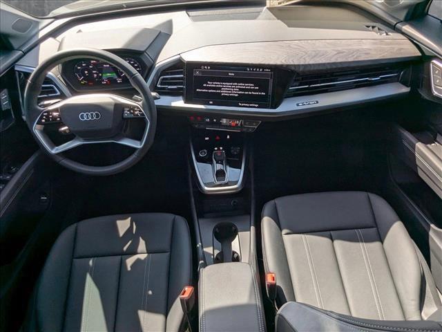 new 2025 Audi Q4 e-tron car, priced at $51,140