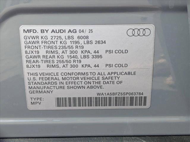new 2025 Audi Q4 e-tron car, priced at $51,140