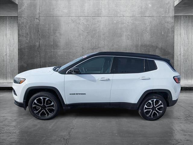 used 2023 Jeep Compass car, priced at $24,497