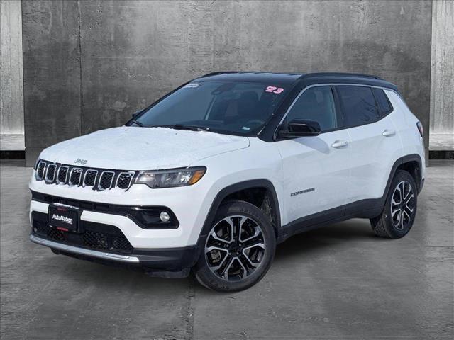 used 2023 Jeep Compass car, priced at $23,042