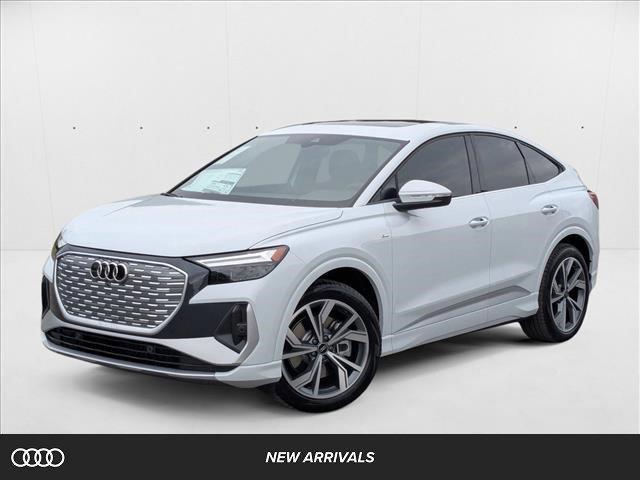 new 2025 Audi Q4 e-tron Sportback car, priced at $59,285