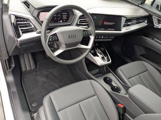 new 2025 Audi Q4 e-tron Sportback car, priced at $59,285