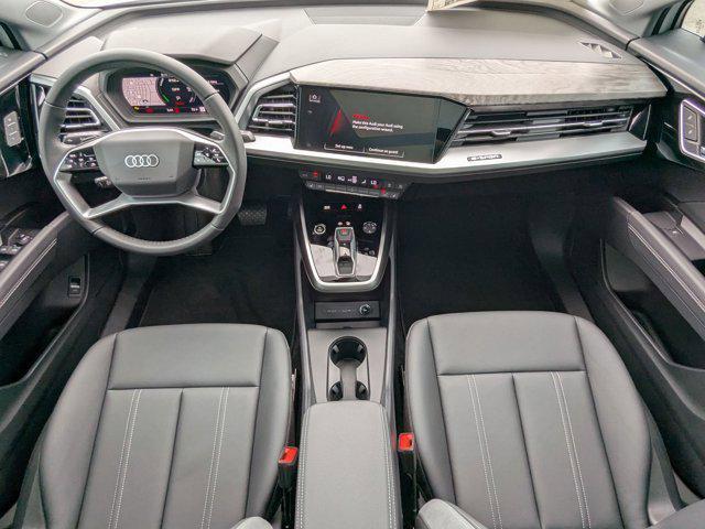 new 2025 Audi Q4 e-tron Sportback car, priced at $59,285