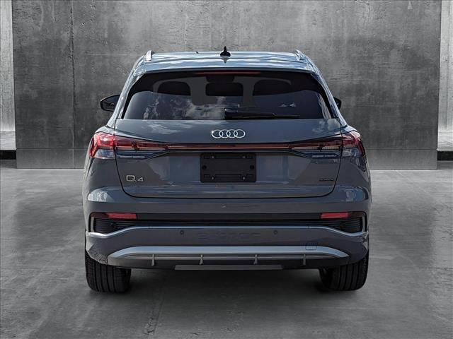 new 2025 Audi Q4 e-tron car, priced at $58,030