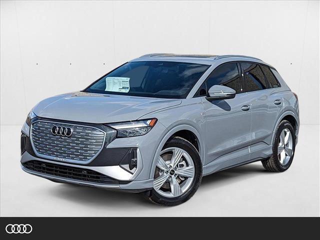 new 2025 Audi Q4 e-tron car, priced at $56,030