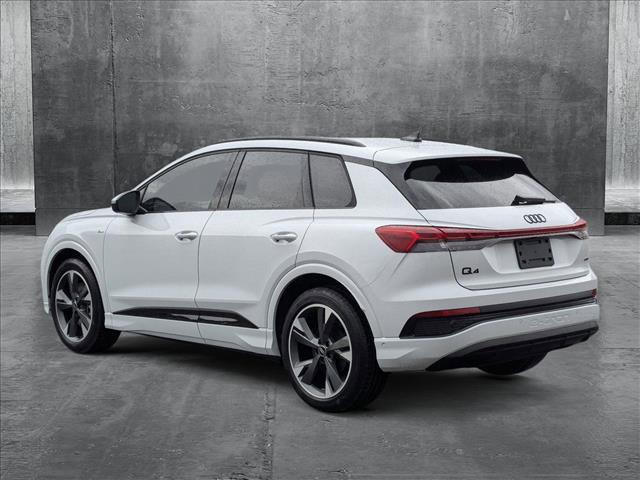 new 2024 Audi Q4 e-tron car, priced at $62,540