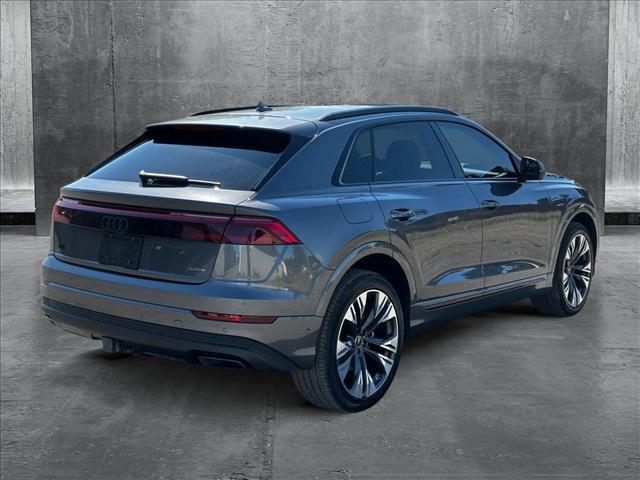 new 2025 Audi Q8 car, priced at $81,555