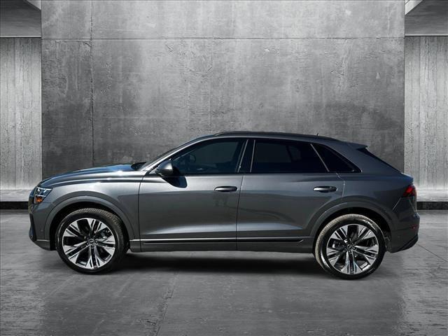 new 2025 Audi Q8 car, priced at $81,555