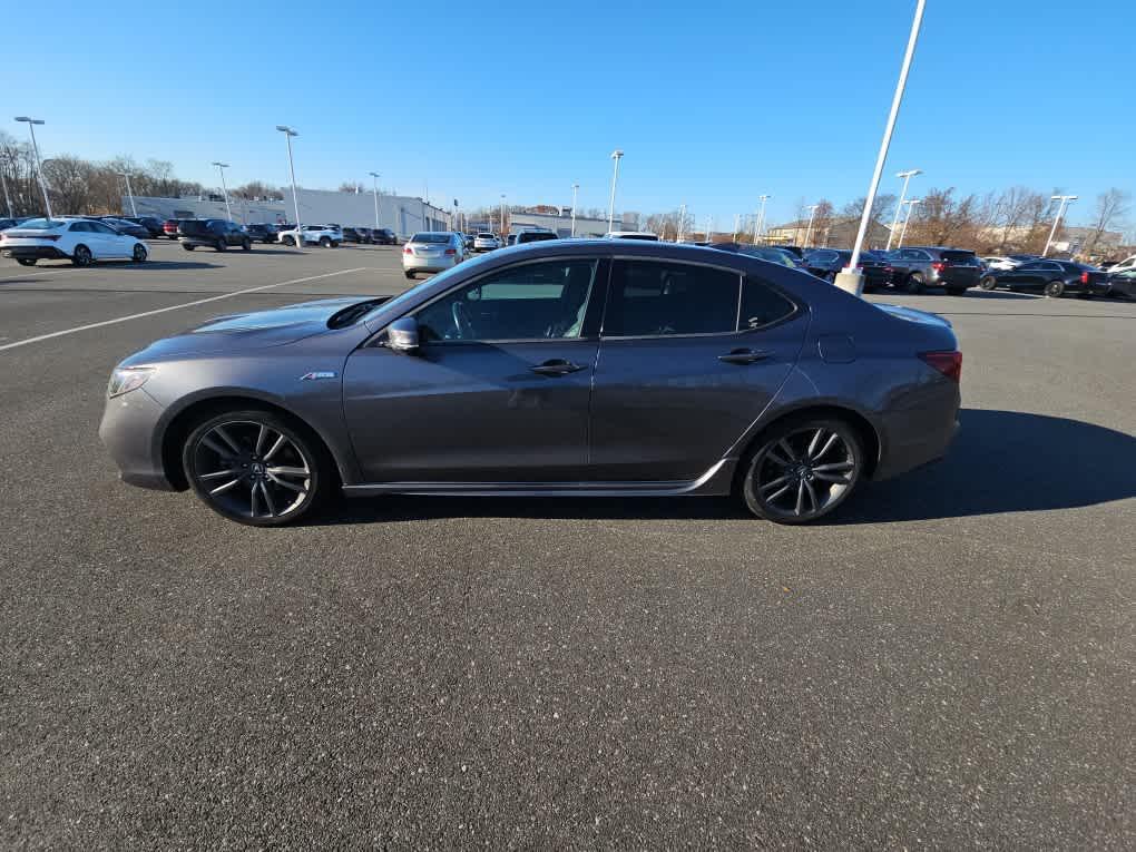 used 2018 Acura TLX car, priced at $22,498
