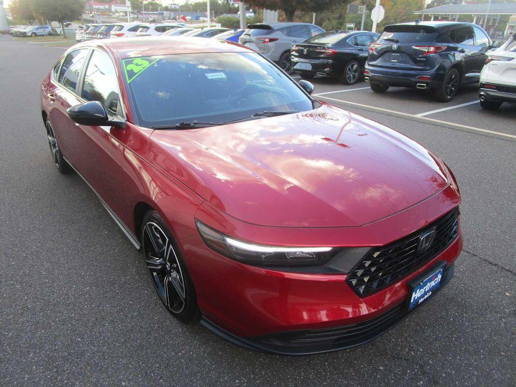 used 2023 Honda Accord Hybrid car, priced at $24,998