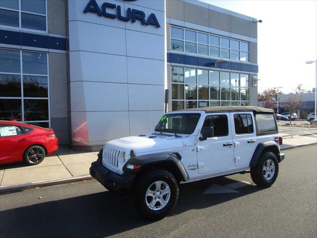 used 2020 Jeep Wrangler Unlimited car, priced at $27,358