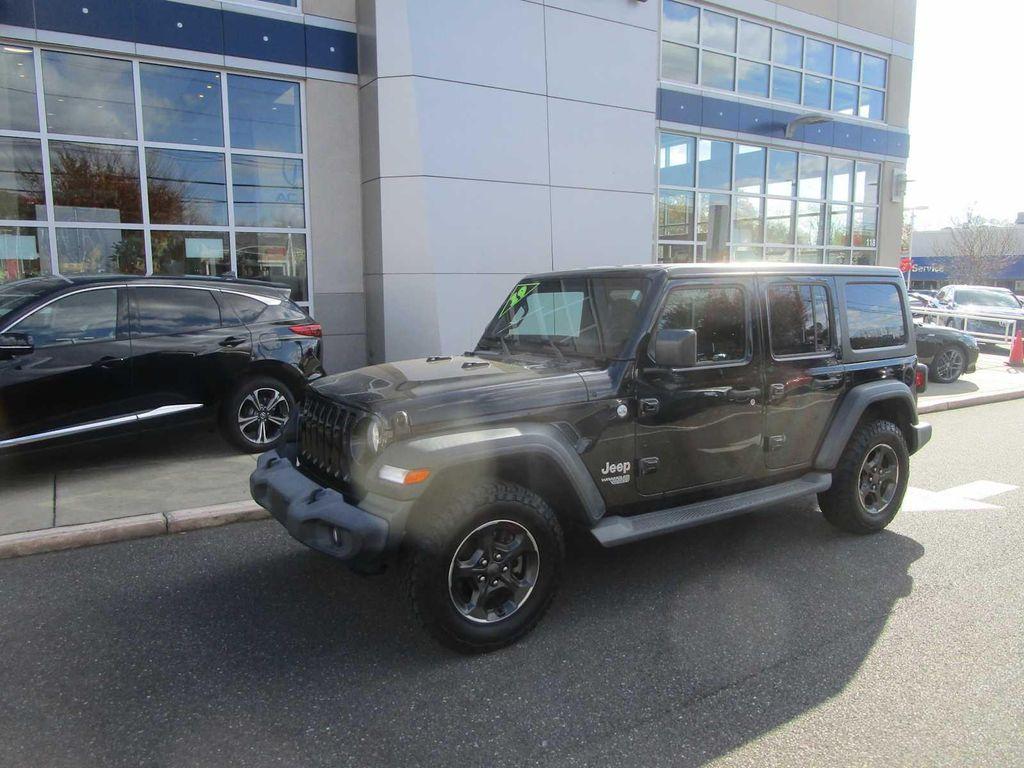used 2019 Jeep Wrangler Unlimited car, priced at $21,998