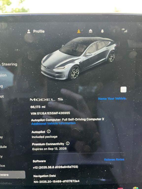 used 2021 Tesla Model S car, priced at $36,883