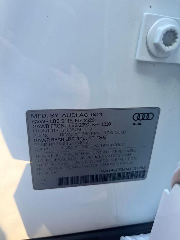 used 2021 Audi Q3 car, priced at $22,944