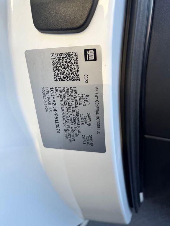 used 2023 Chevrolet Corvette car, priced at $63,996