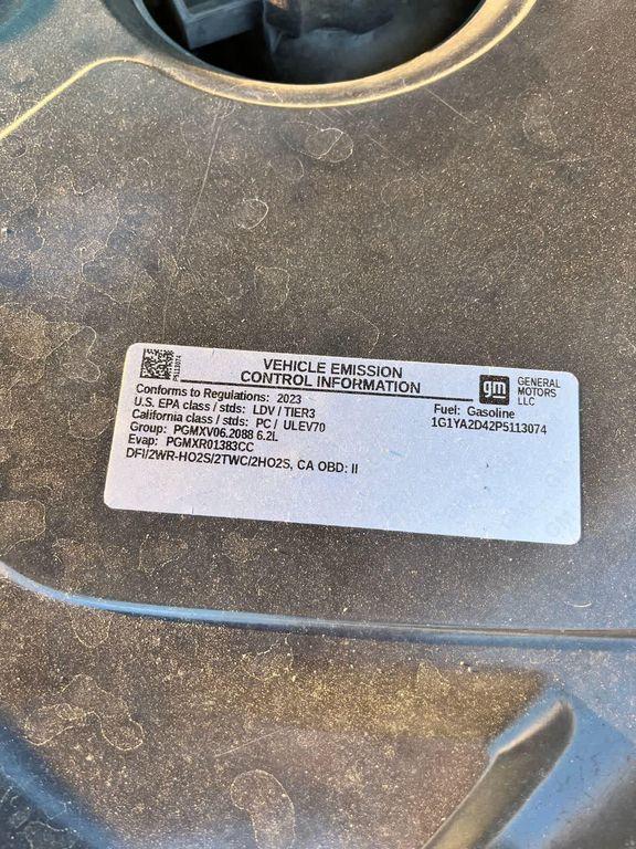 used 2023 Chevrolet Corvette car, priced at $63,996