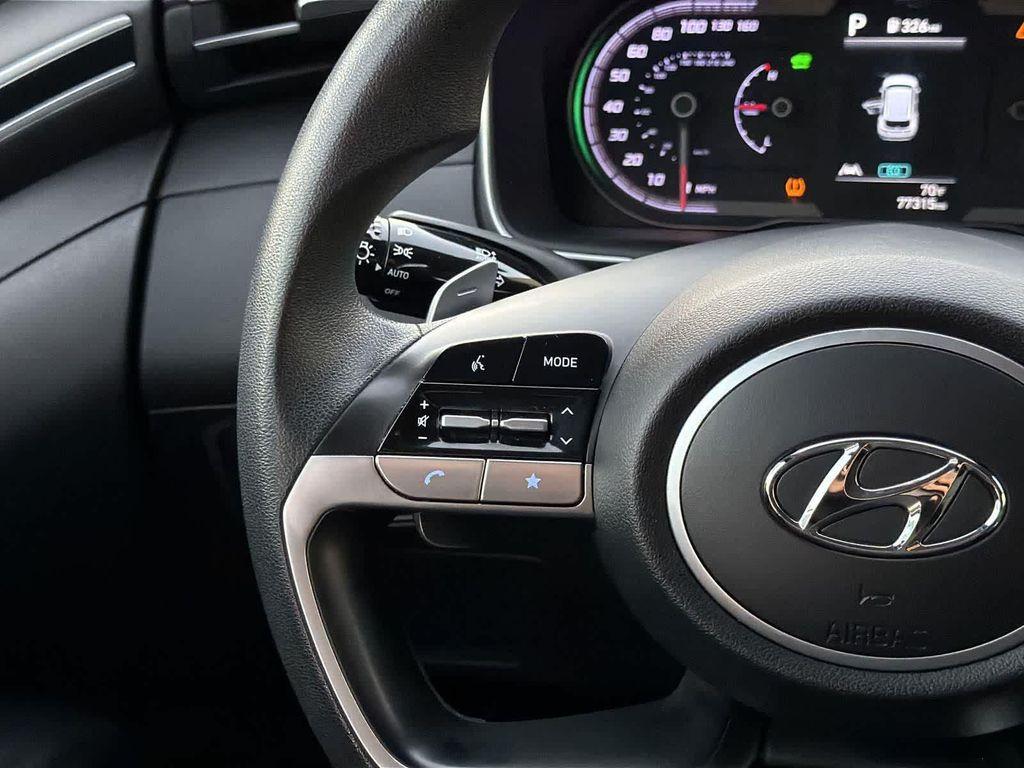 used 2022 Hyundai TUCSON Hybrid car, priced at $19,386