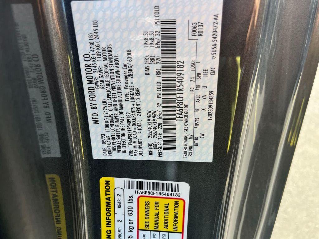 used 2024 Ford Mustang car, priced at $48,804