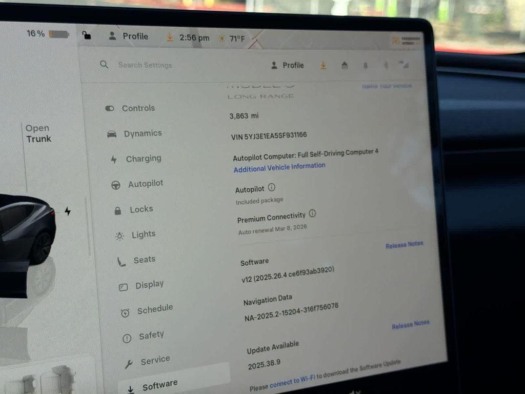 used 2025 Tesla Model 3 car, priced at $36,442