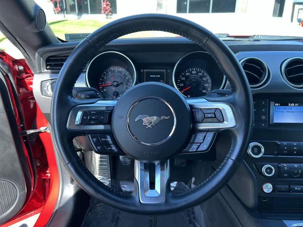used 2022 Ford Mustang car, priced at $35,500