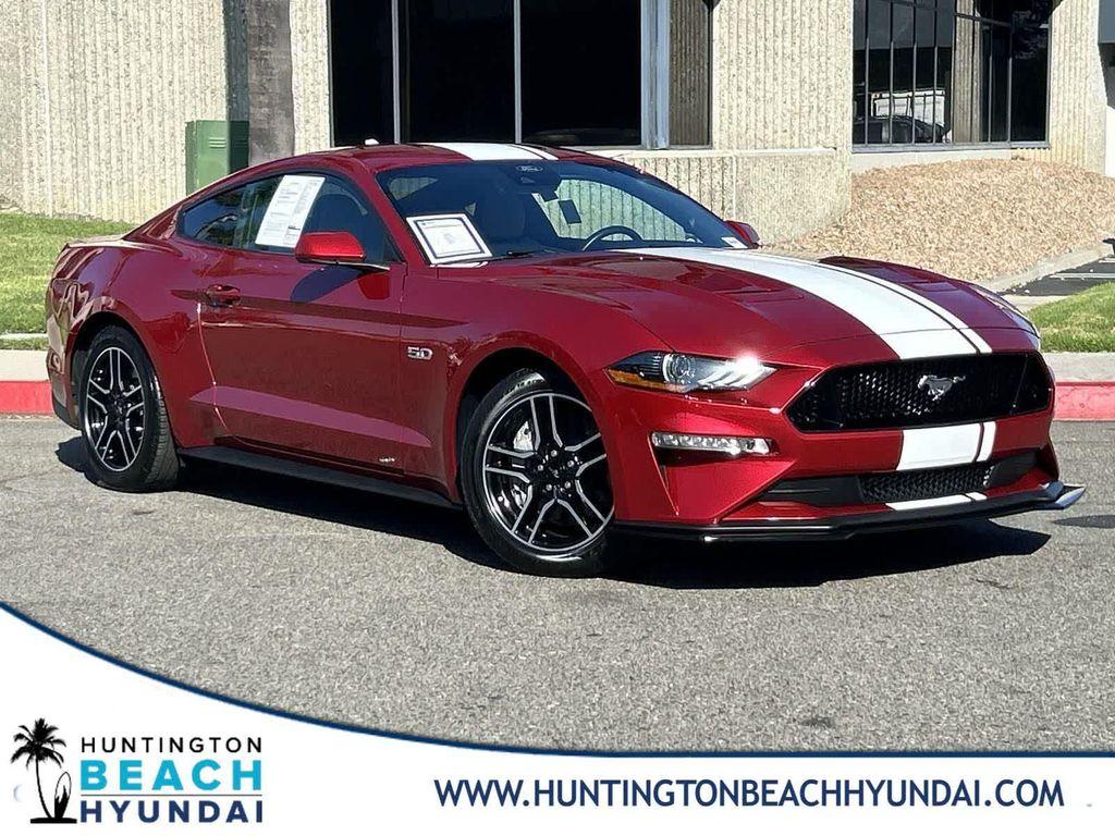 used 2022 Ford Mustang car, priced at $35,500