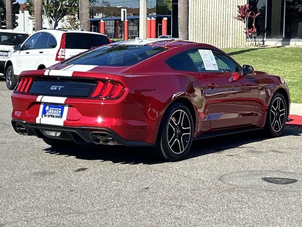 used 2022 Ford Mustang car, priced at $35,500