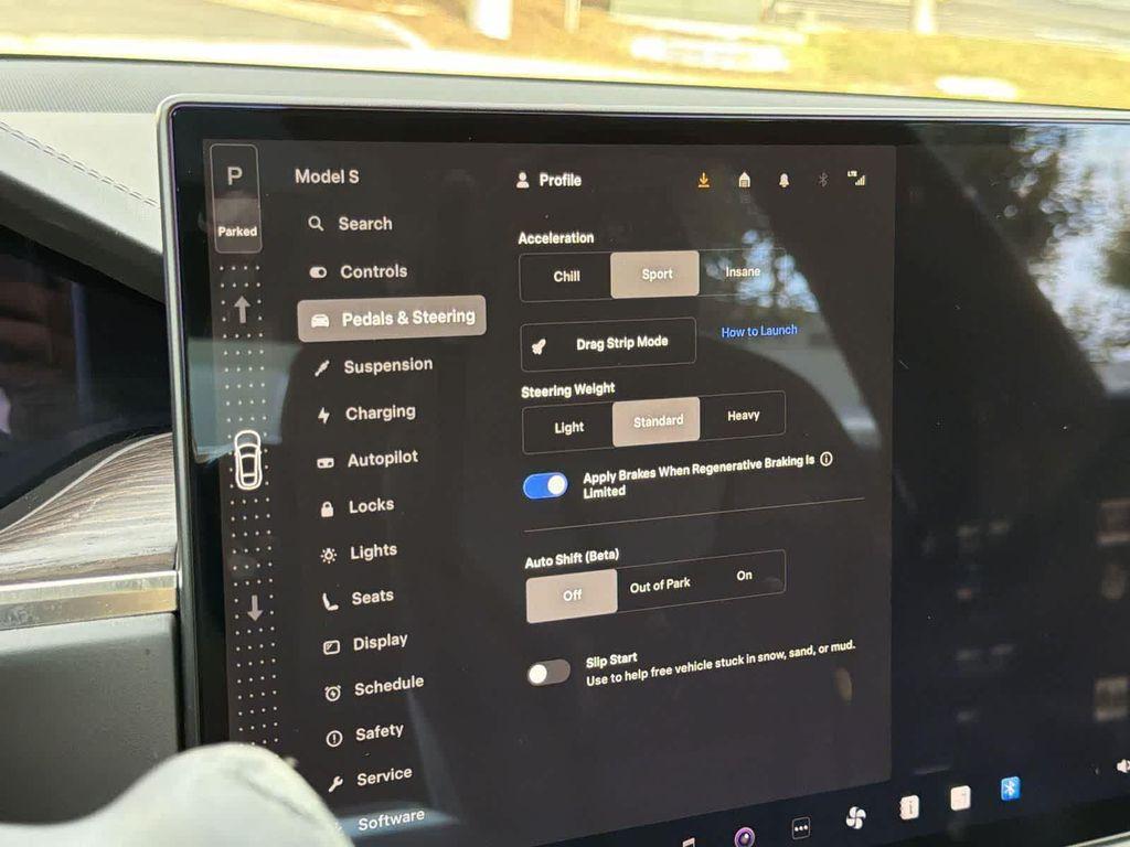 used 2022 Tesla Model S car, priced at $42,500