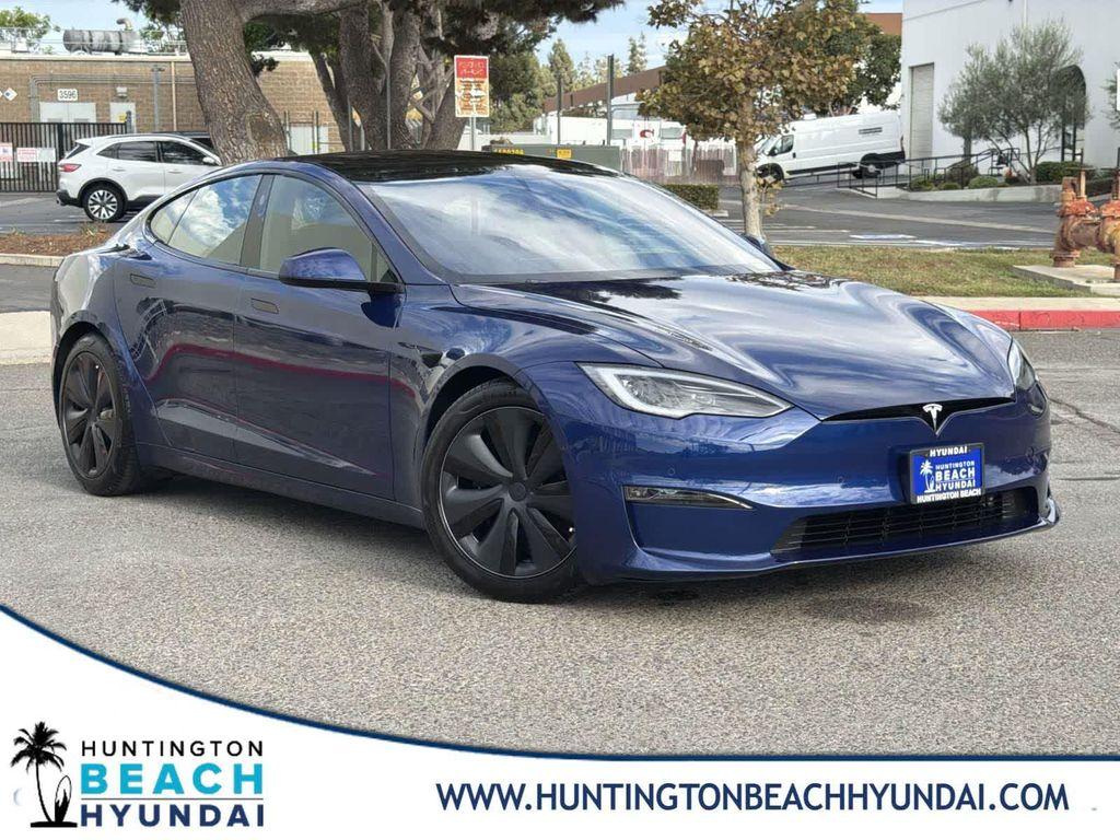 used 2022 Tesla Model S car, priced at $42,500