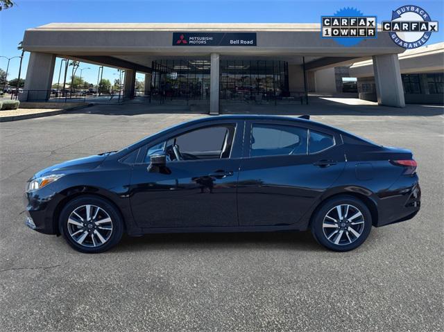 used 2021 Nissan Versa car, priced at $14,287