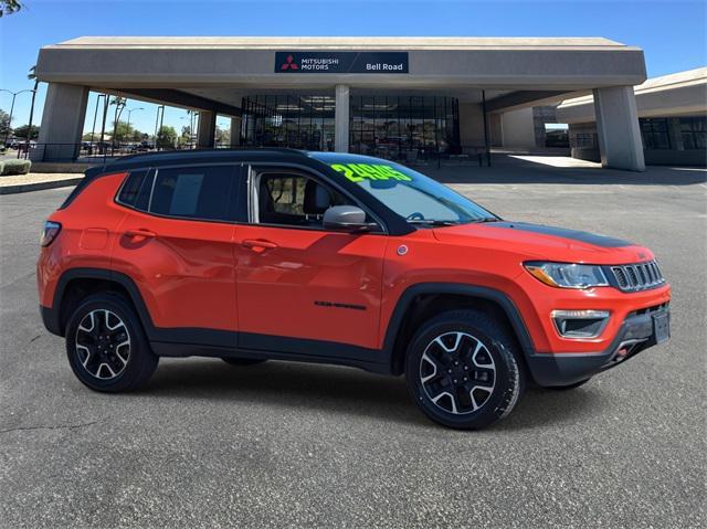 used 2021 Jeep Compass car, priced at $19,787