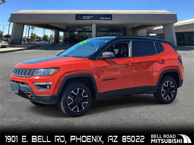 used 2021 Jeep Compass car, priced at $19,787