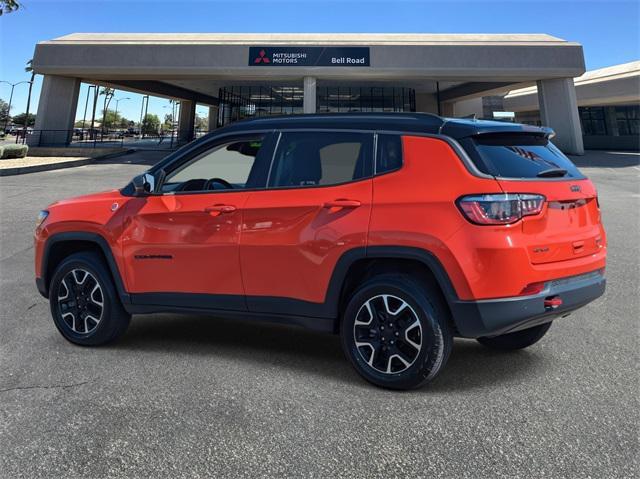 used 2021 Jeep Compass car, priced at $19,787